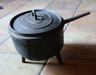 Photo de la couquelle pour confection des patates à la couquelle.