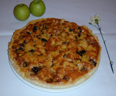 tourte aux pommes